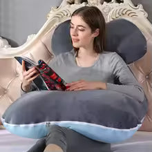 Maternity Pregnancy Pillow – Soft Support Cushion for Expectant Mothers, Breastfeeding & Sleep”