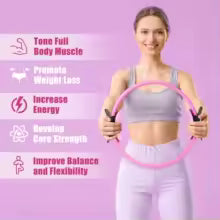 Pilates Ring (Magic Circle) – Resistance Training Fitness Hoop for Toning Thighs, Abs & Legs, Body Workout for Pilates, Yoga & Fitness”